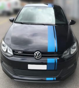 VW Polo Dekor-Streifen